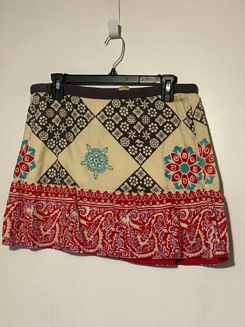 Cute Colorful Midi Skirt